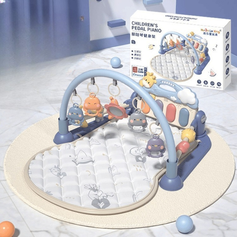 Crib Mobile Musical - Kick Piano Play Gym for Babies