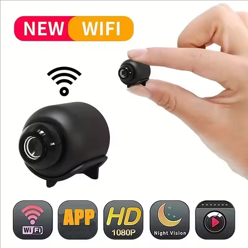 Baby Nursery Camera - HD 1080P Mini Camera Wireless WiFi