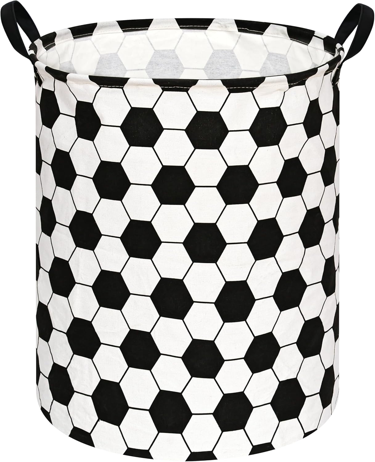 Baby Nursery Laundry Hamper - Round Kids Laundry Gift Basket Storage