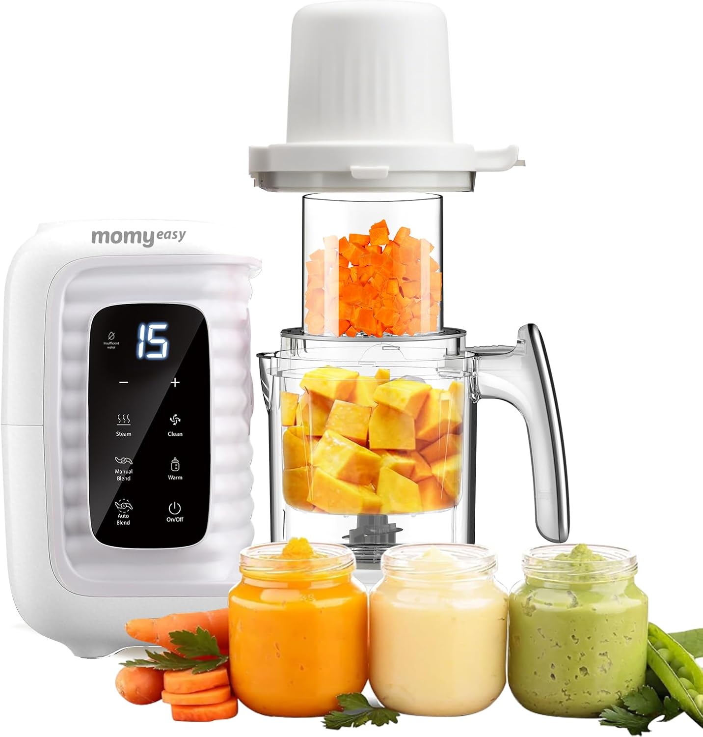 Baby Food Processor - Multifunction Baby Food Processor with Steamer,