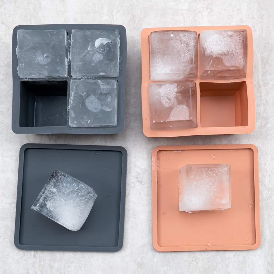 Baby Food Processor - Food Grade Soft Silicone Square Ice