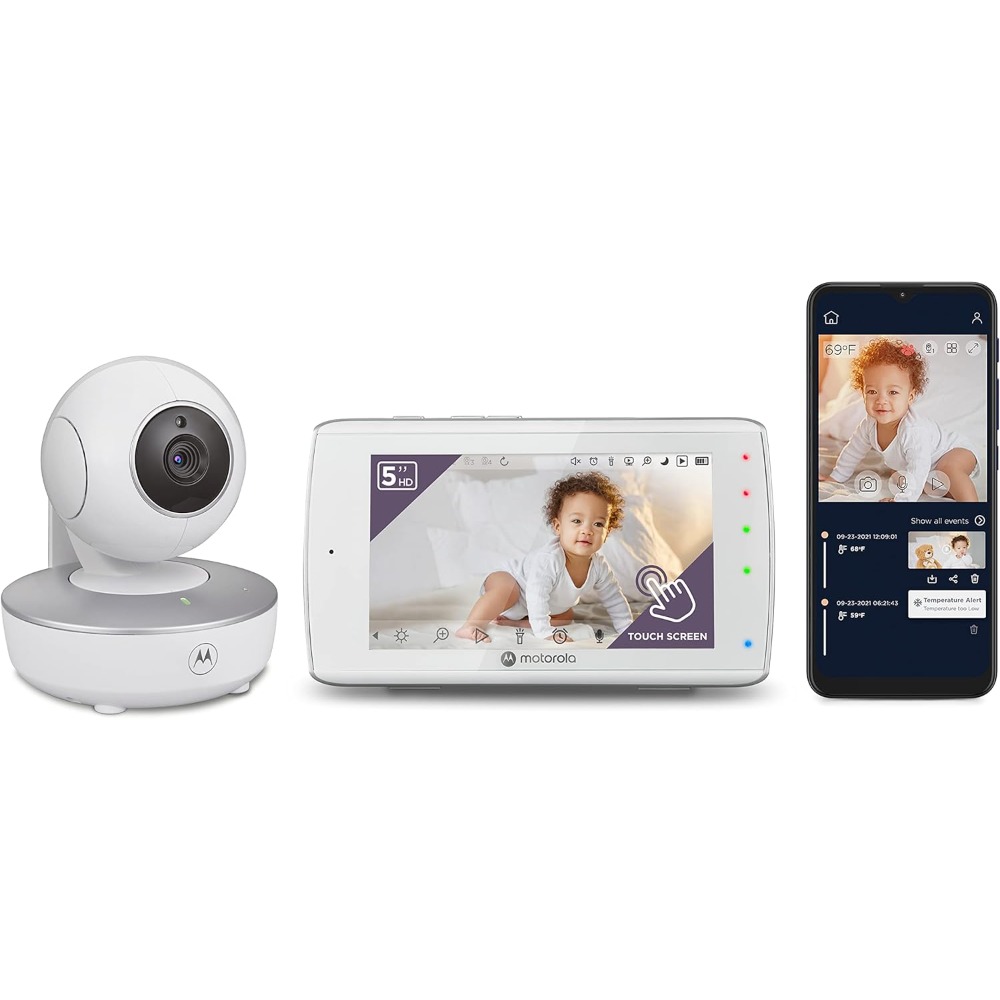 Baby Nursery Camera - Motorola Baby Monitor VM36XL, Portable WiFi