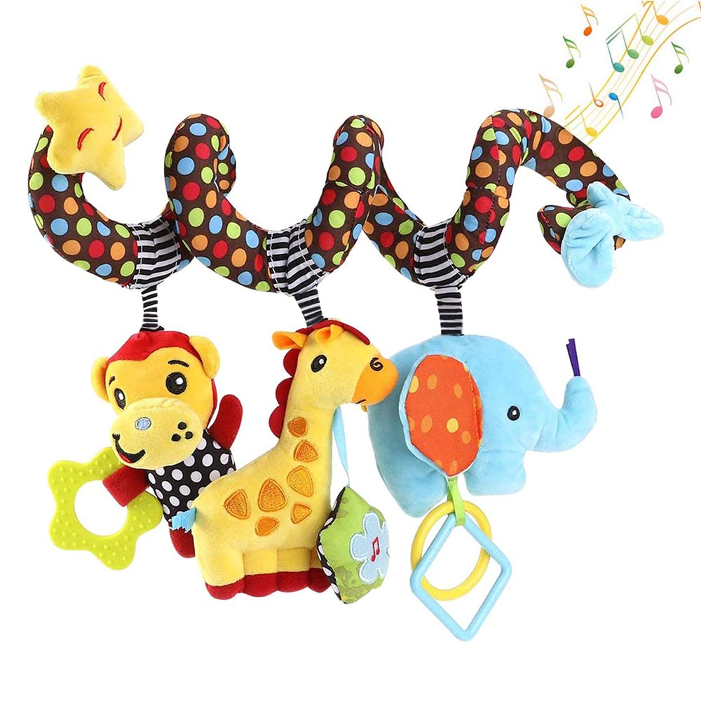Baby Nursery Hamper - Baby Car Seat Stroller Spiral Hanging