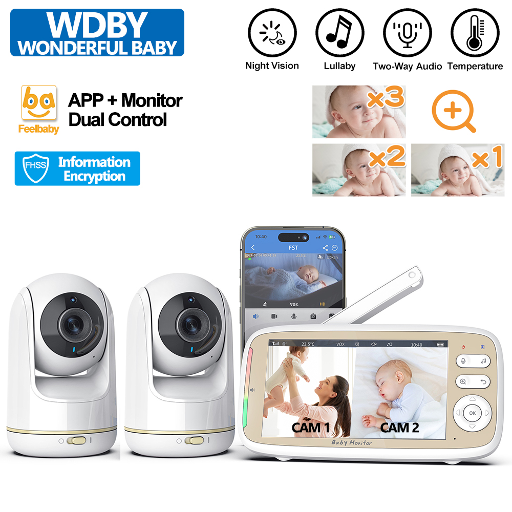 VB803 PRO Baby Monitor with 2p - Baby Nursery Camera recensione e prezzo