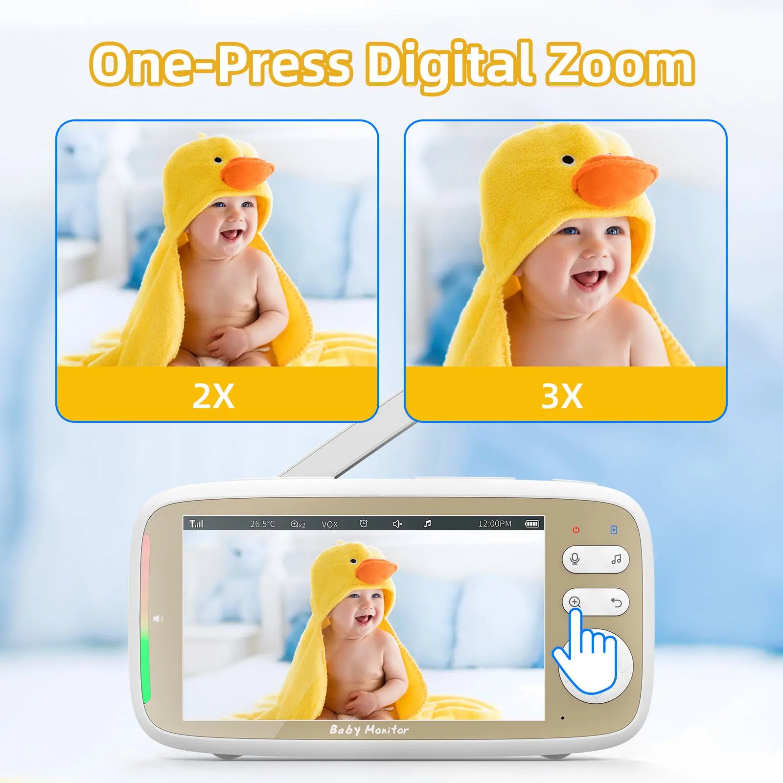 VB803 PRO Baby Monitor with 2p - Baby Nursery Camera recensione e prezzo