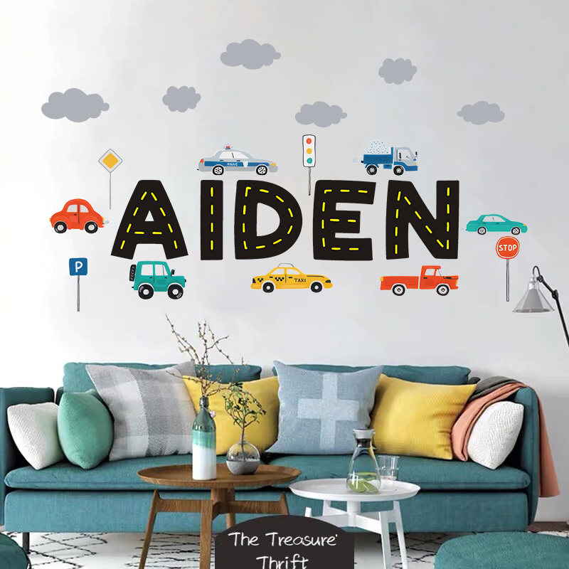 Custom Name Construction Vehic - Baby Nursery Ideas recensione e prezzo