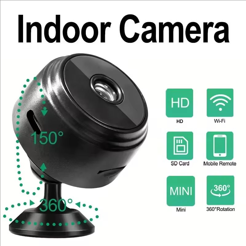 1080P HD WiFi Mini Camera Wire - Baby Nursery Camera recensione e prezzo