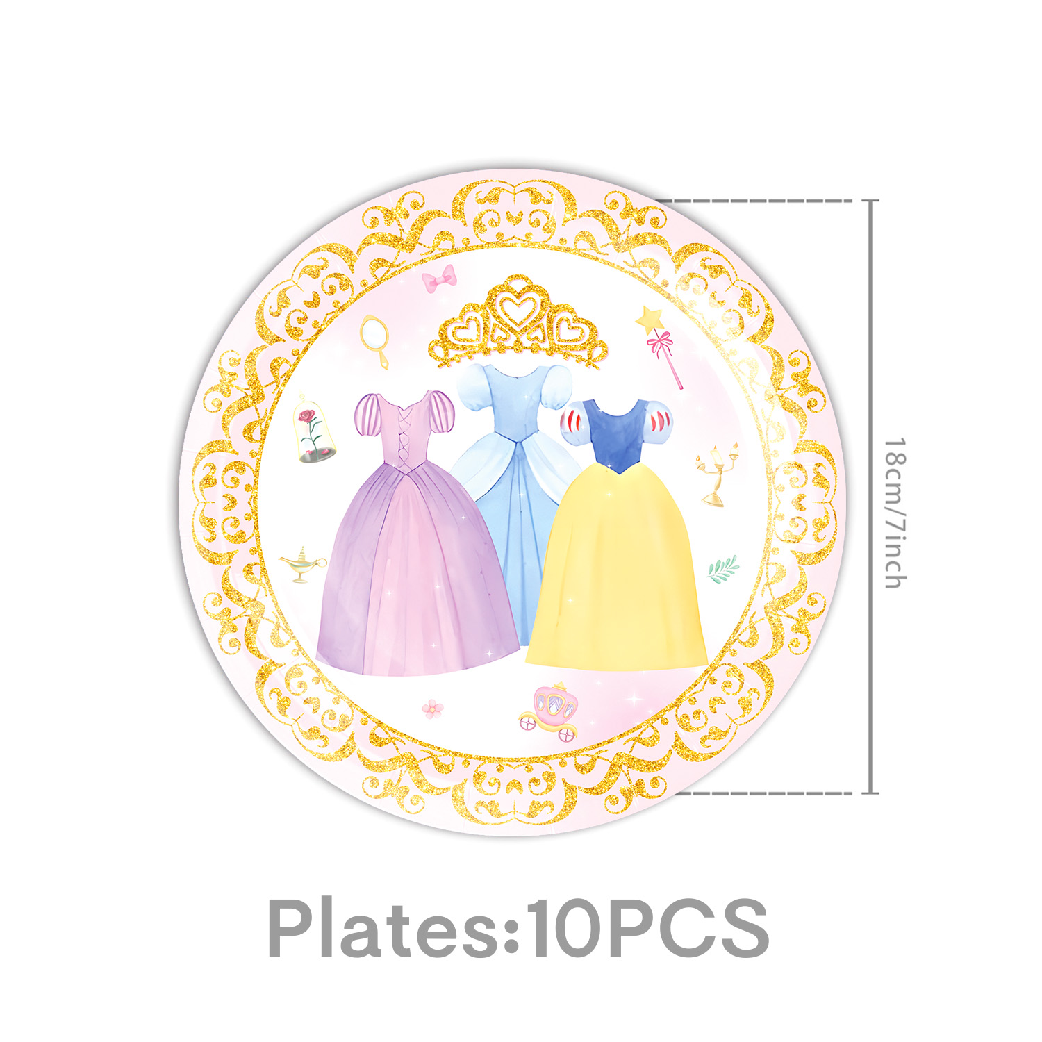 Princess Dress Girls Birthday  - Baby Nursery Ideas Girl recensione e prezzo