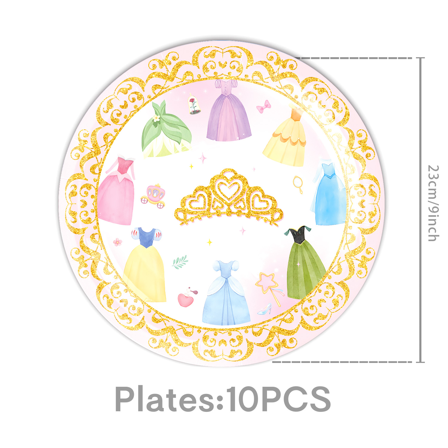 Princess Dress Girls Birthday  - Baby Nursery Ideas Girl recensione e prezzo