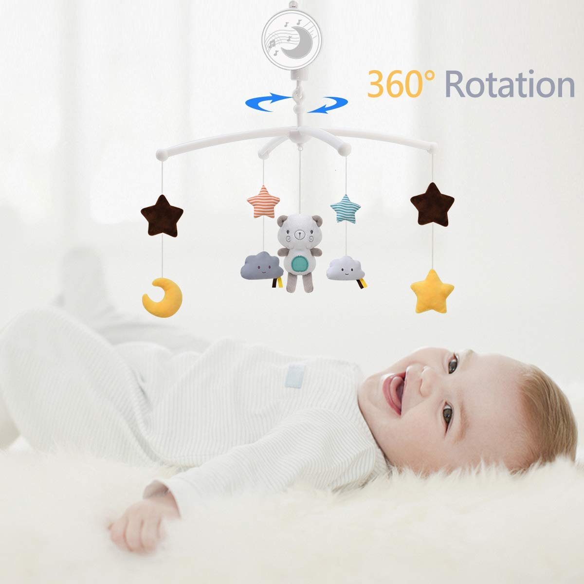 Baby Crib Mobiles Rattles Musi - Crib Mobile Musical recensione e prezzo