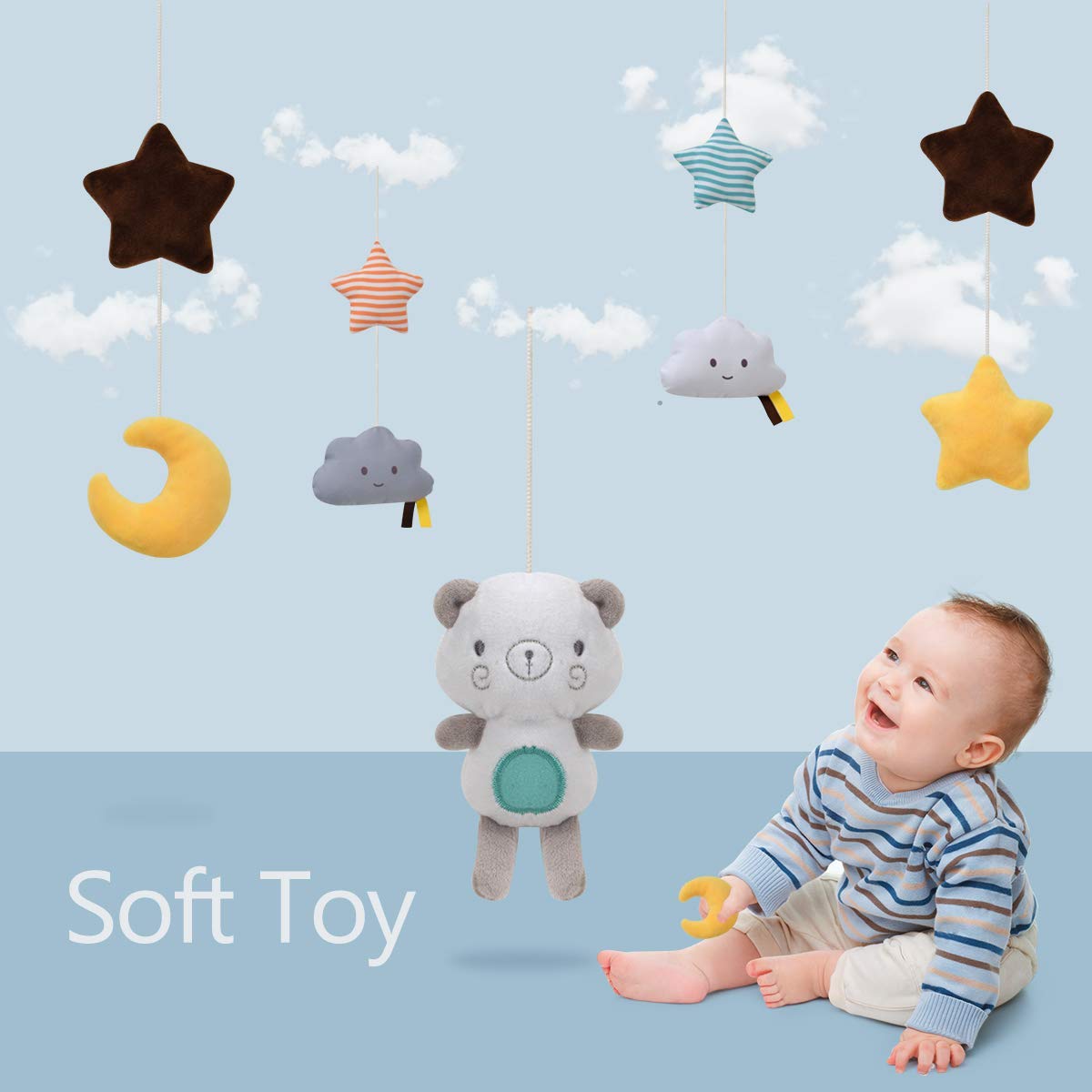 Baby Crib Mobiles Rattles Musi - Crib Mobile Musical recensione e prezzo