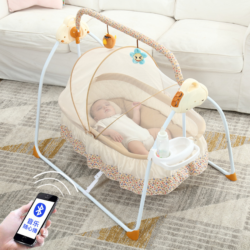 Smart Electric Baby Cradle Bed - Baby Nursery Hamper recensione e prezzo