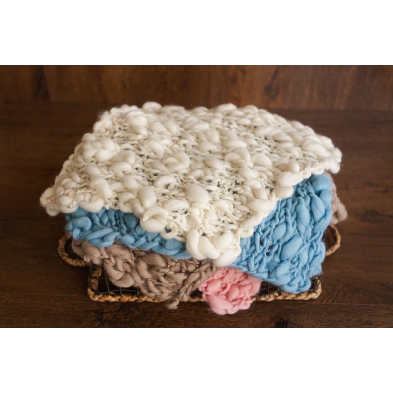 Chunky Knit Merino Baby Blanke - Baby Nursery Ideas recensione e prezzo