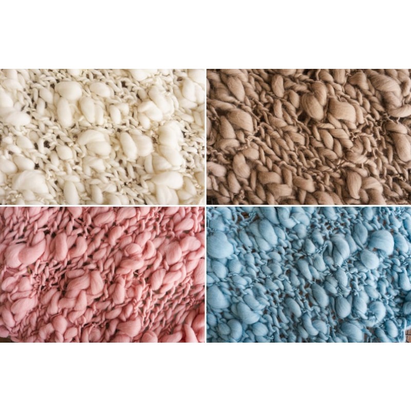 Chunky Knit Merino Baby Blanke - Baby Nursery Ideas recensione e prezzo