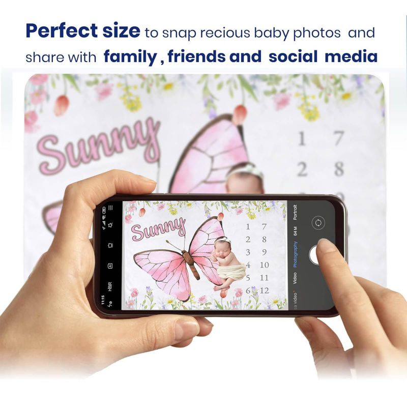 VIKAMA Watercolor Pink Butterf - Baby Nursery Pink recensione e prezzo