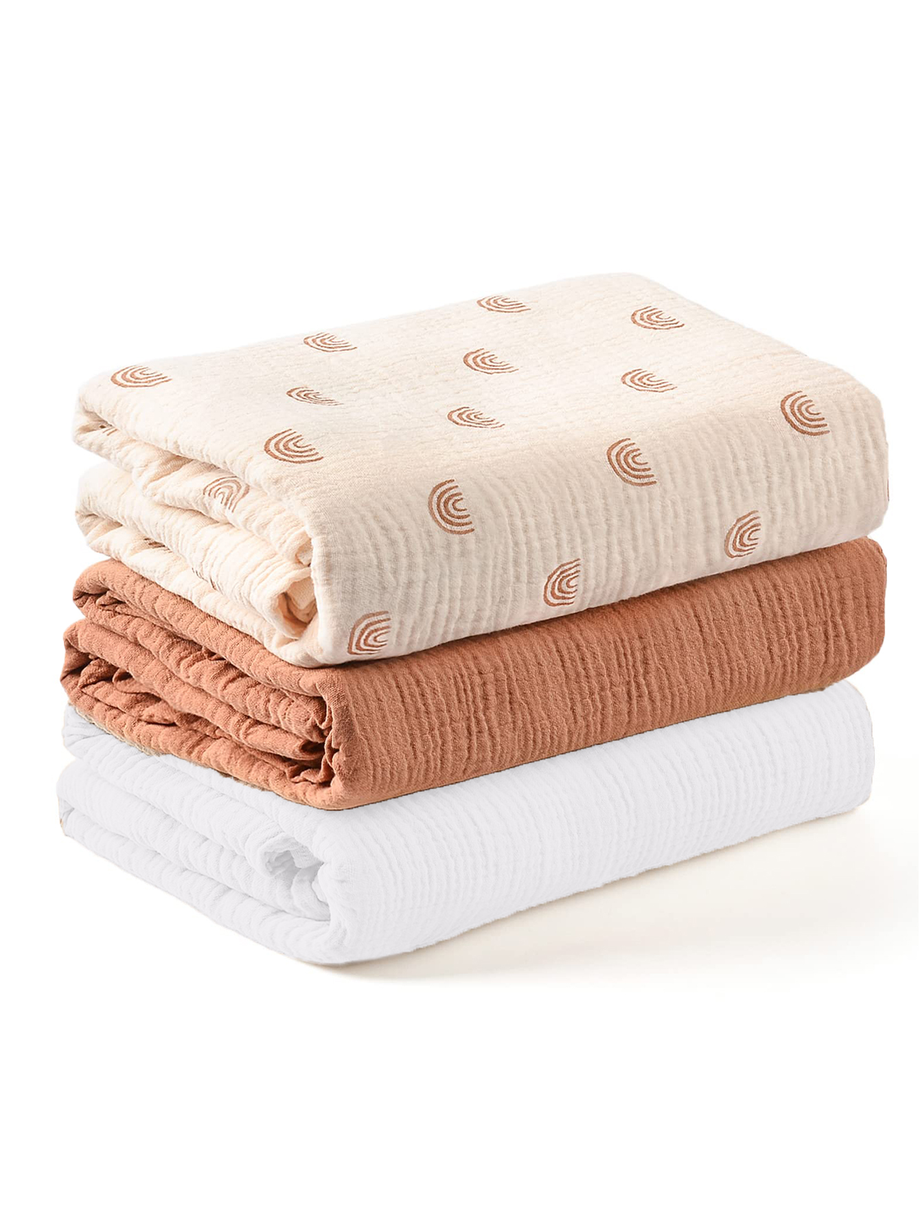 3PCS/set Soft Breathable Newbo - Swaddle Blanket Muslin recensione e prezzo
