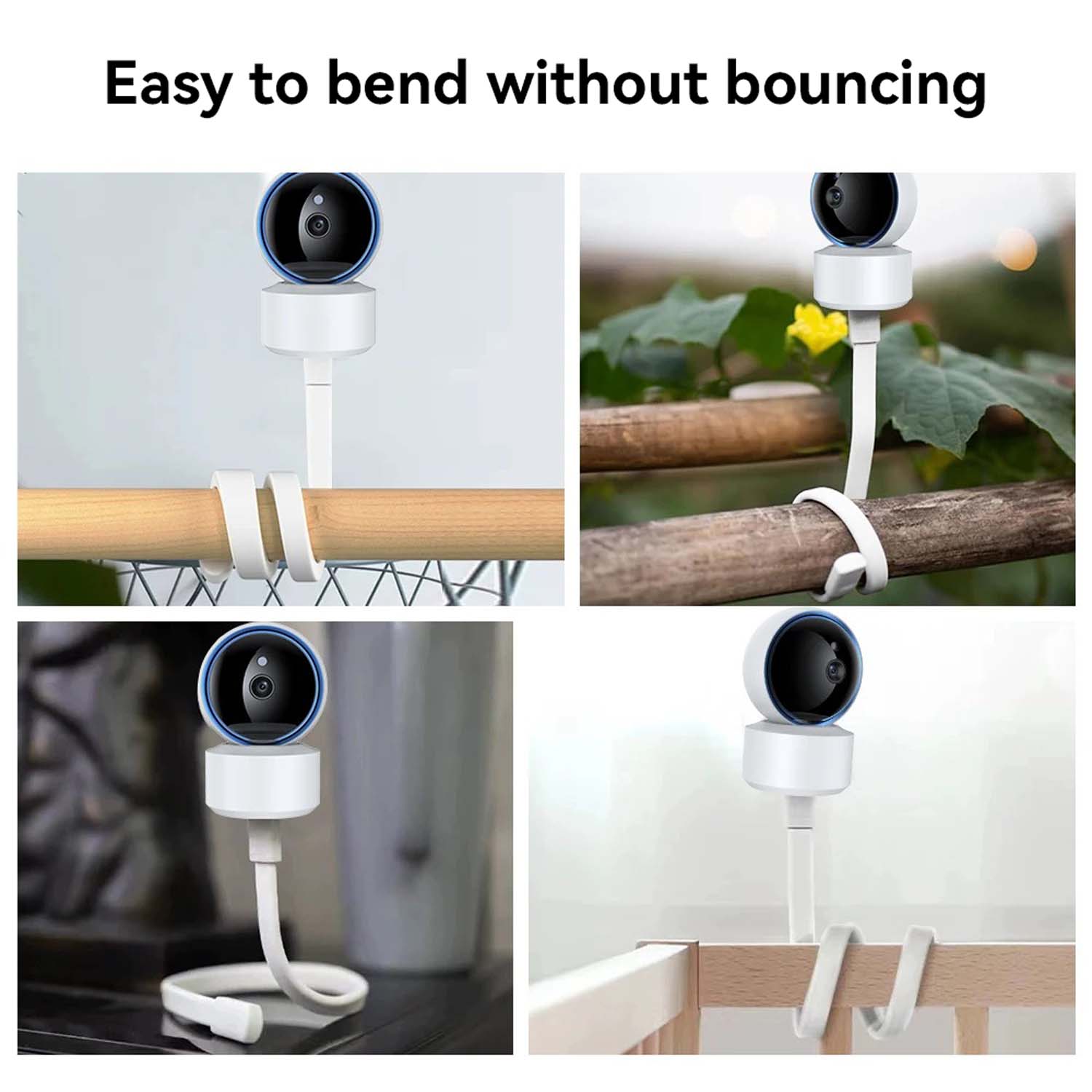 Baby Monitor Holder Flexible B - Baby Nursery Camera recensione e prezzo