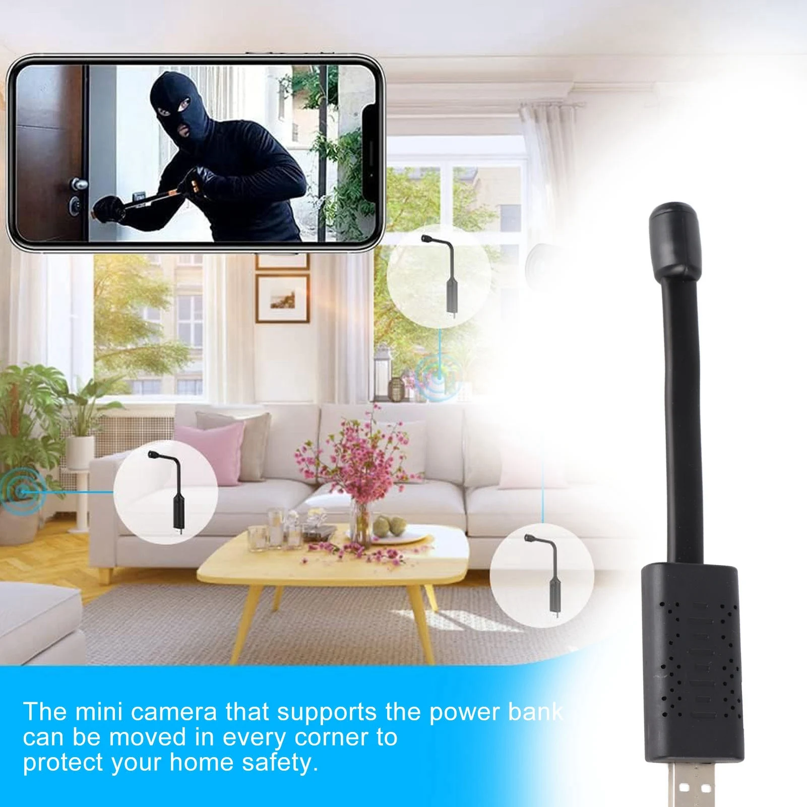 USB WiFi Security Camera 1080P - Baby Nursery Camera recensione e prezzo