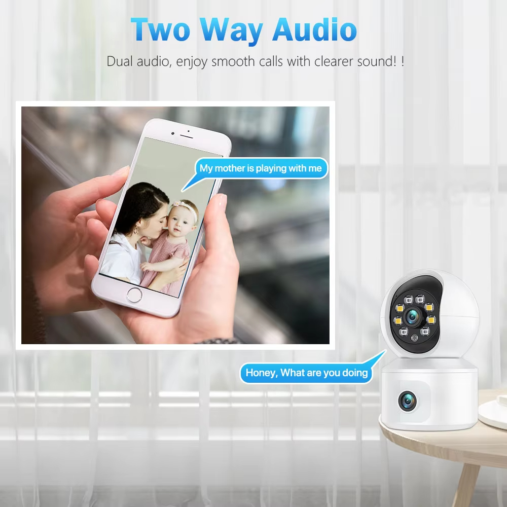 6MP iCsee WiFi IP Camera Dual  - Baby Nursery Camera recensione e prezzo