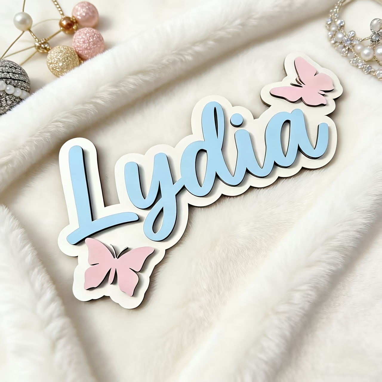 Personalized Blue & Pink Butte - Baby Nursery Pink recensione e prezzo