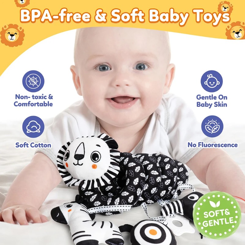 Baby Carseat Toy Black & White - Crib Mobile Musical recensione e prezzo