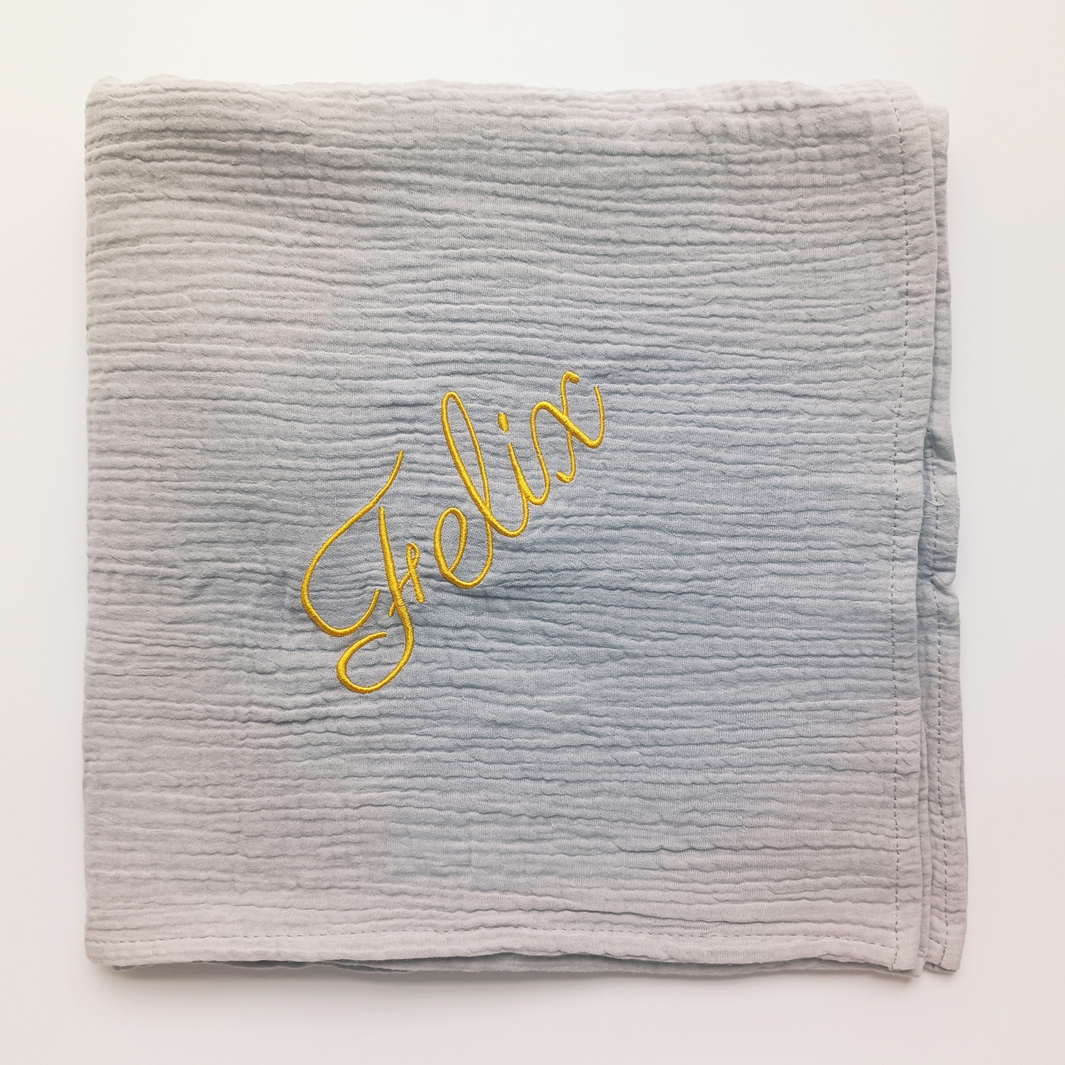 Personalized Name Embroidered  - Swaddle Blanket Muslin recensione e prezzo