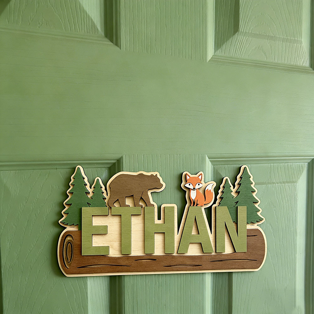 Woodland Forest Animal Persona - Baby Nursery Ideas recensione e prezzo