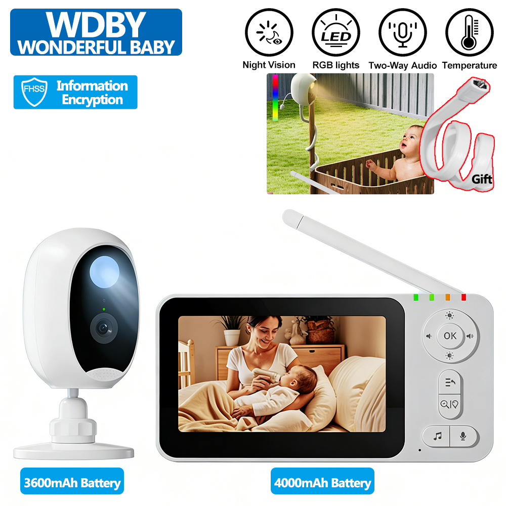 4.3-inch Intelligent Baby Moni - Baby Nursery Camera recensione e prezzo
