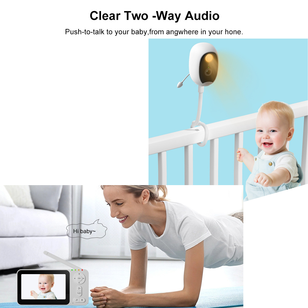 4.3-inch Intelligent Baby Moni - Baby Nursery Camera recensione e prezzo