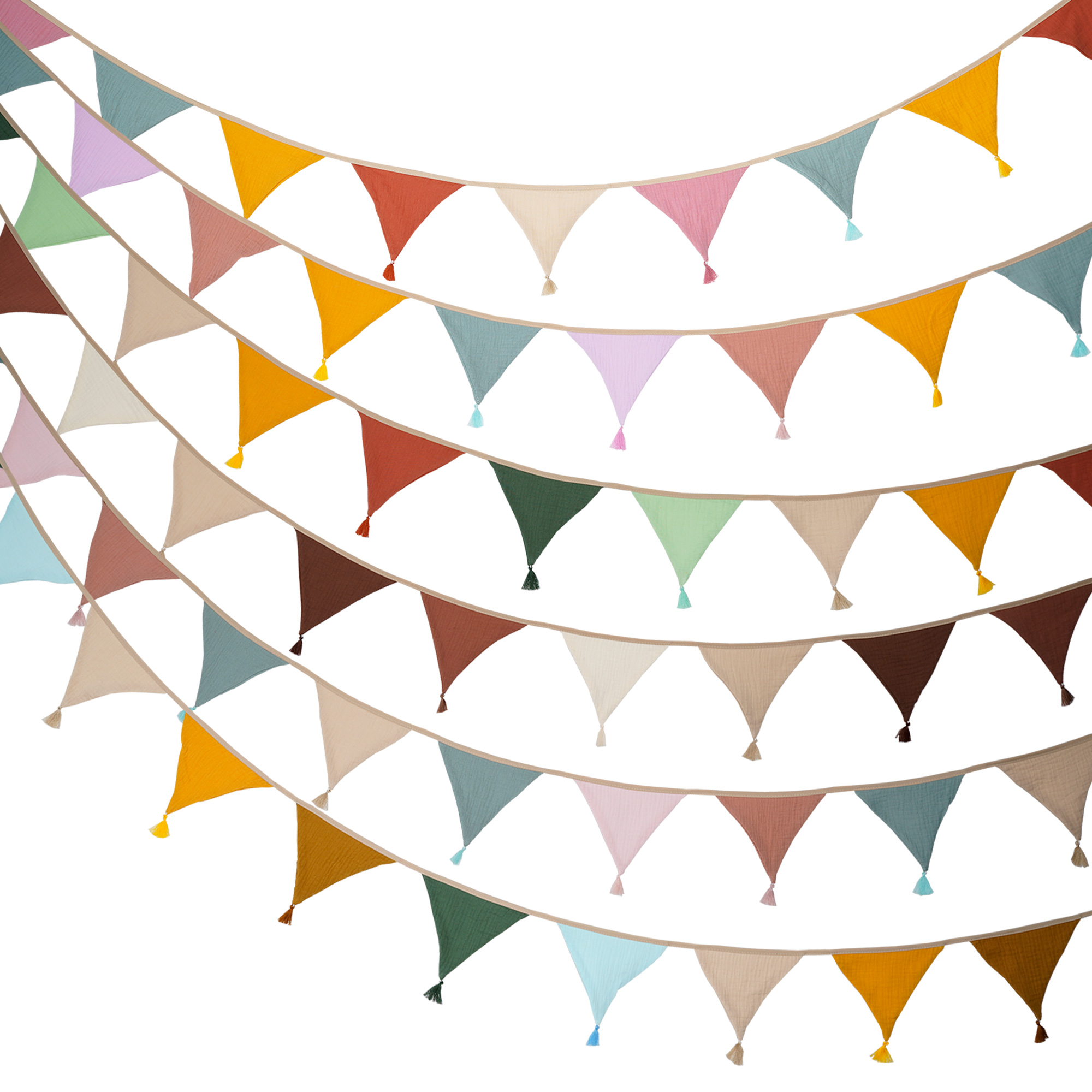 2.6M/8.5FT Nursery Fabric Bunt - Baby Nursery Ideas recensione e prezzo