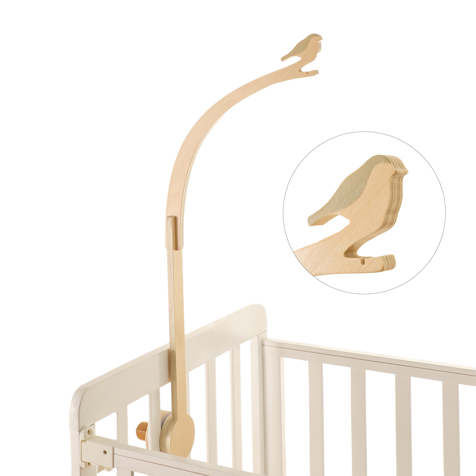 Baby Wooden Little Birdie Bed  - Crib Mobile Musical recensione e prezzo