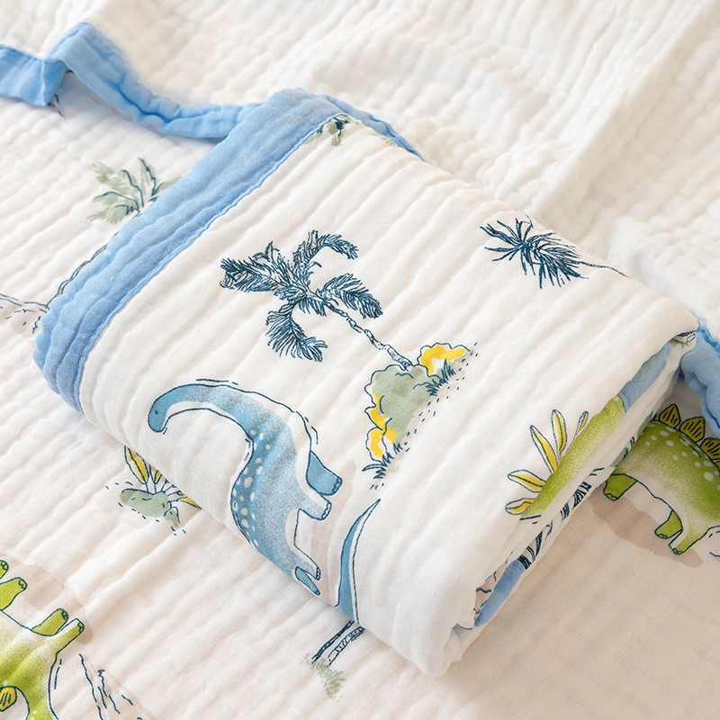 100%Cotton Baby Blankets 6 Lay - Swaddle Blanket Muslin recensione e prezzo