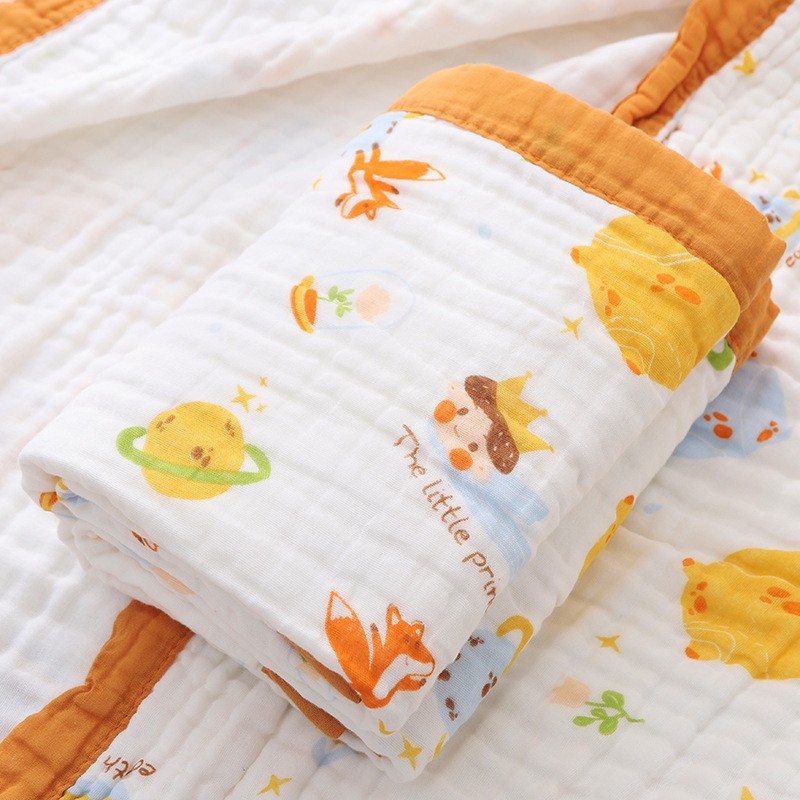 100%Cotton Baby Blankets 6 Lay - Swaddle Blanket Muslin recensione e prezzo