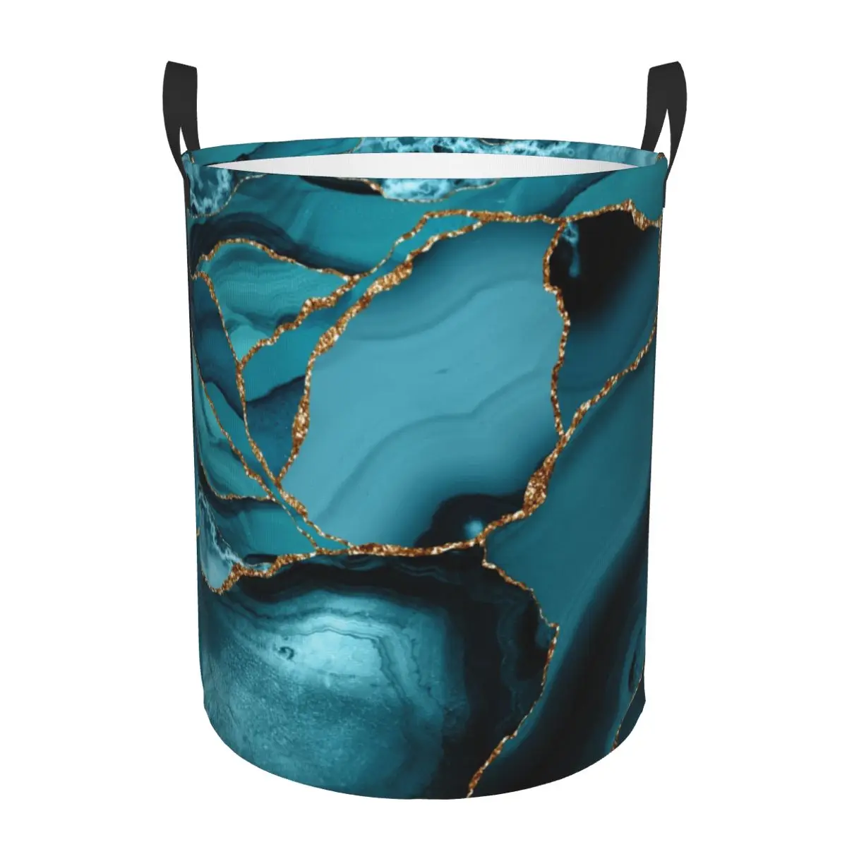 Custom Teal And Gold Marble La - Baby Nursery Hamper recensione e prezzo