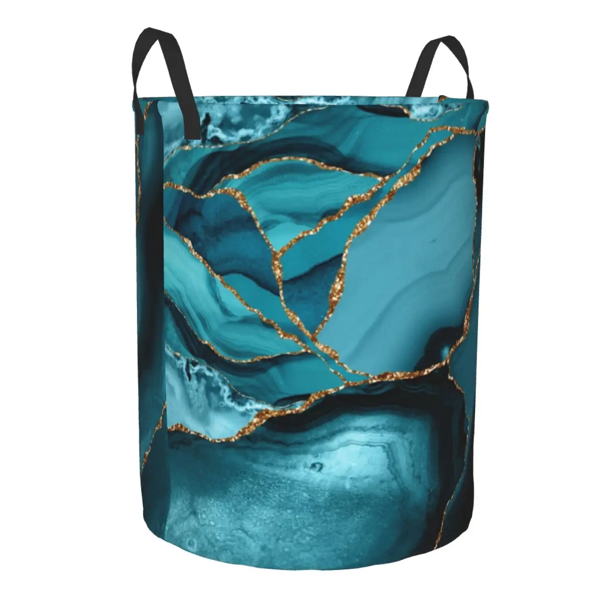 Custom Teal And Gold Marble La - Baby Nursery Hamper recensione e prezzo