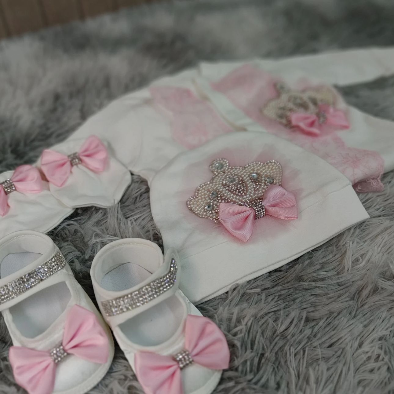 Welcome Home Baby Romper Mitte - Baby Nursery Pink recensione e prezzo