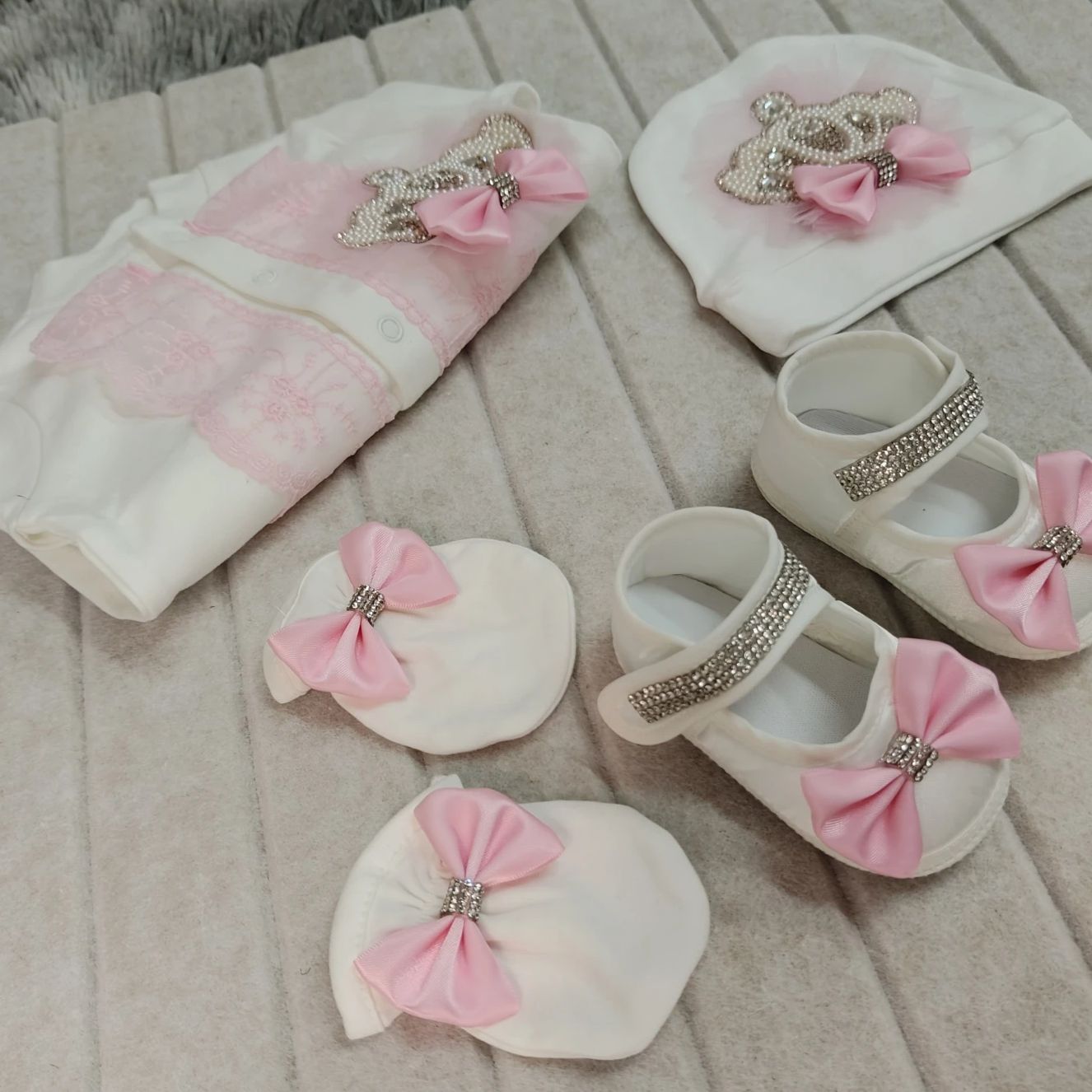 Welcome Home Baby Romper Mitte - Baby Nursery Pink recensione e prezzo