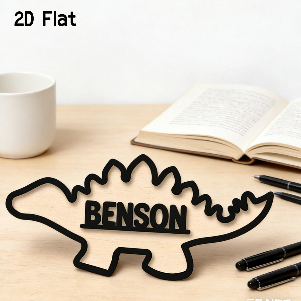 1Pc Cutom Dinosaur Wooden Acry - Baby Nursery Wall Decor recensione e prezzo