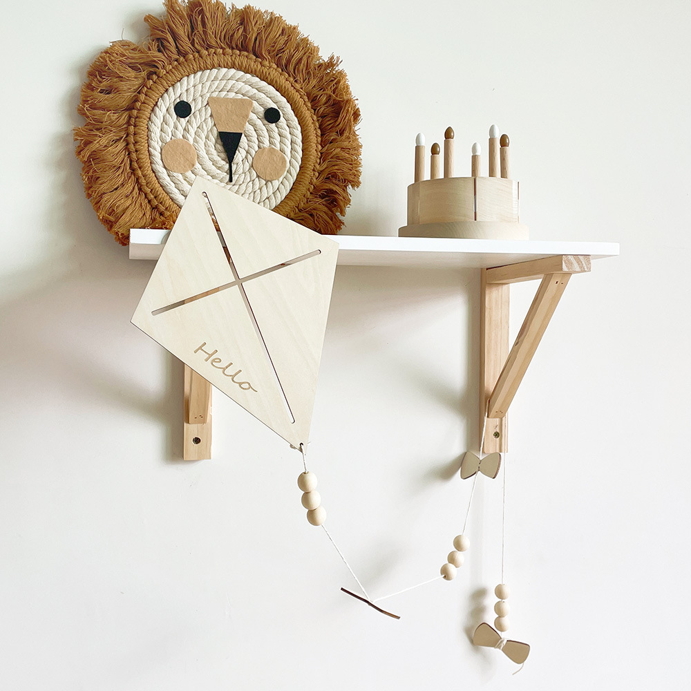 INS Nordic Wooden Kite Wall Or - Baby Nursery Ideas recensione e prezzo