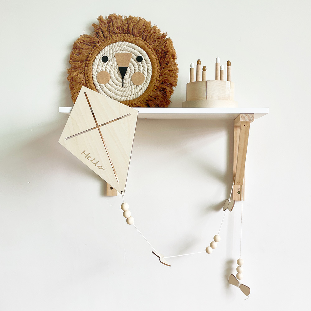INS Nordic Wooden Kite Wall Or - Baby Nursery Ideas recensione e prezzo