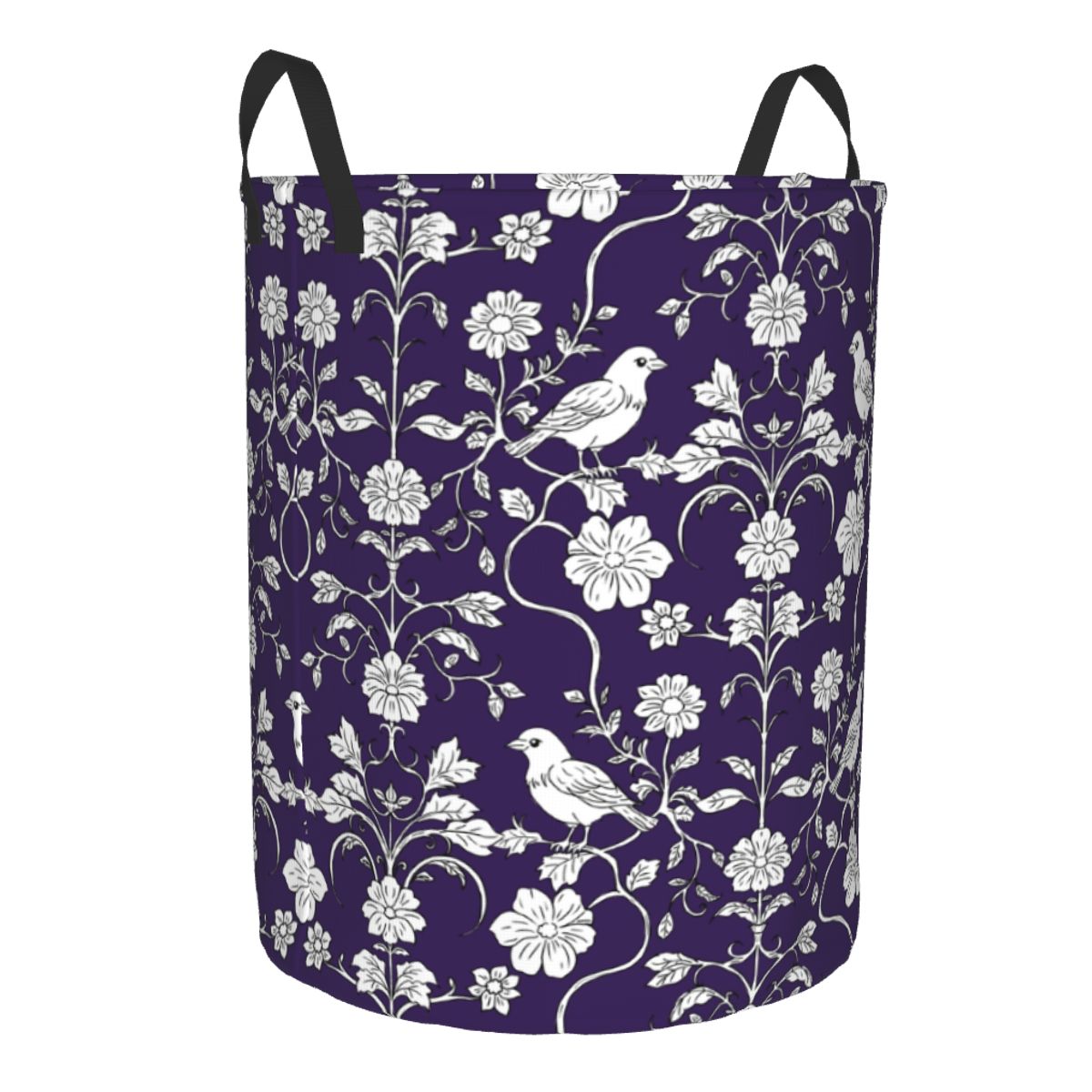 Birds And Flowers Pattern Laun - Baby Nursery Laundry Hamper recensione e prezzo