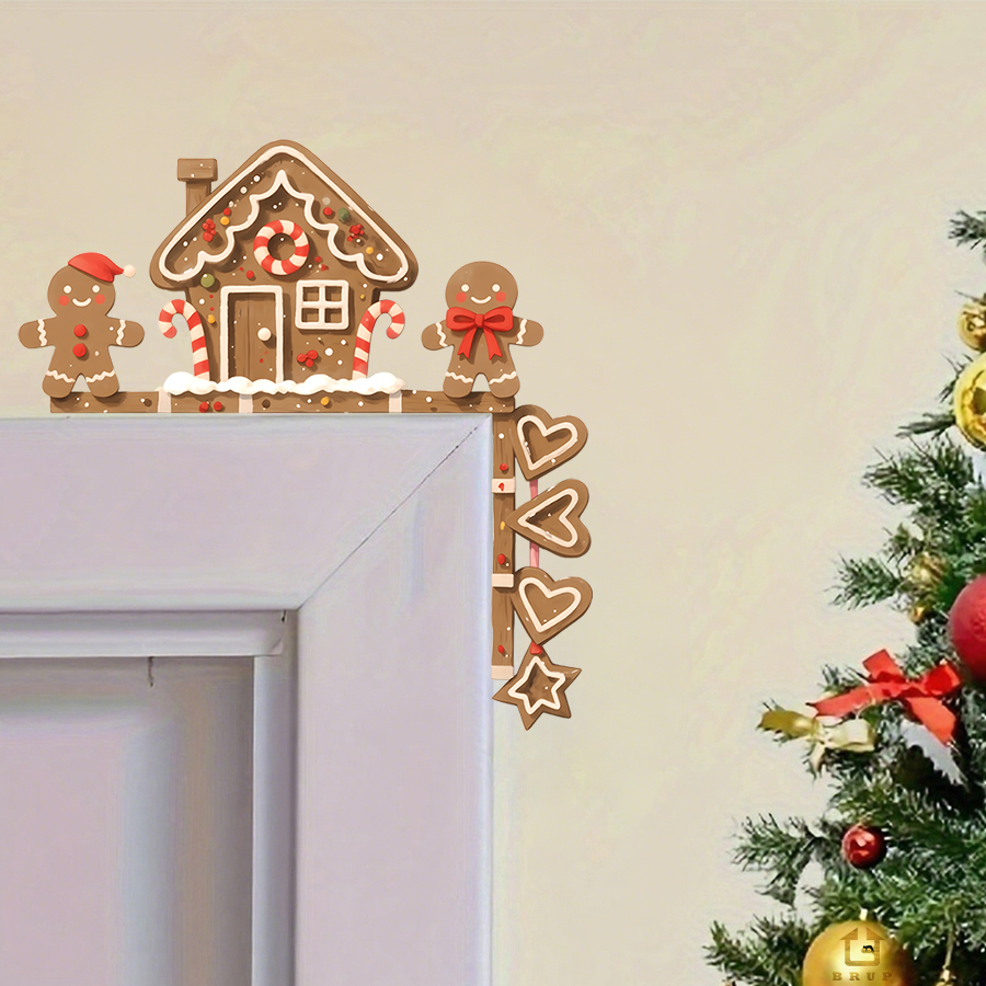 Gingerbread House & Man Christ - Baby Nursery Wall Decor recensione e prezzo