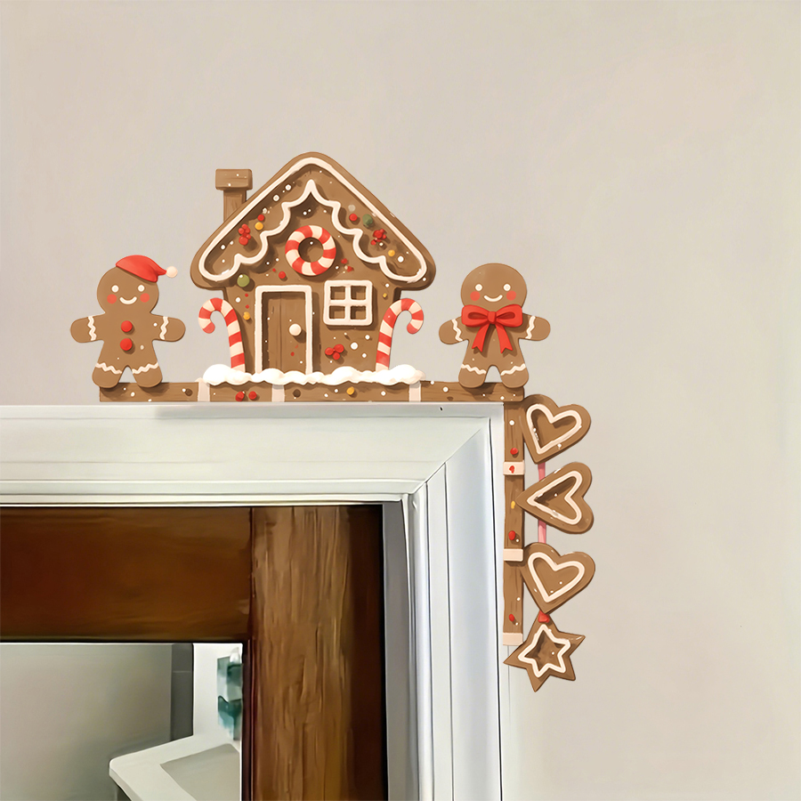 Gingerbread House & Man Christ - Baby Nursery Wall Decor recensione e prezzo