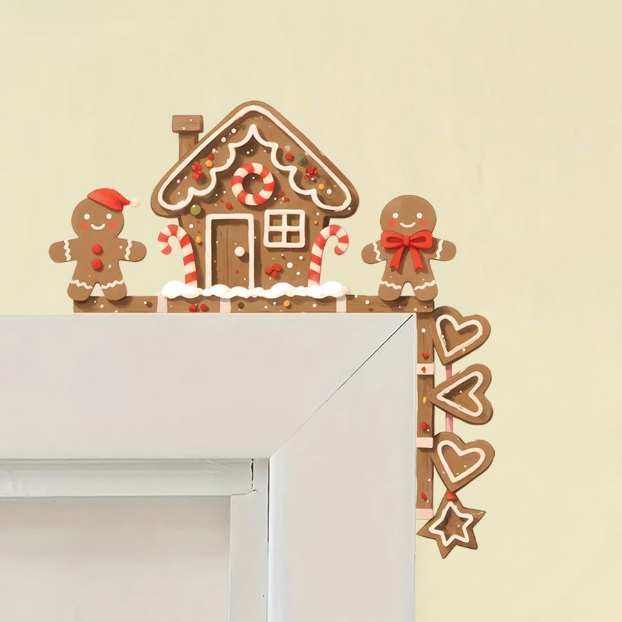 Gingerbread House & Man Christ - Baby Nursery Wall Decor recensione e prezzo