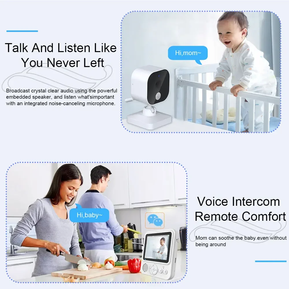 2.8 Inch Video Baby Monitor Wi - Baby Nursery Camera recensione e prezzo