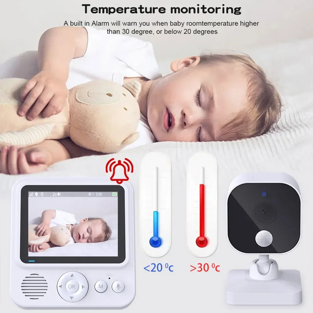 2.8 Inch Video Baby Monitor Wi - Baby Nursery Camera recensione e prezzo