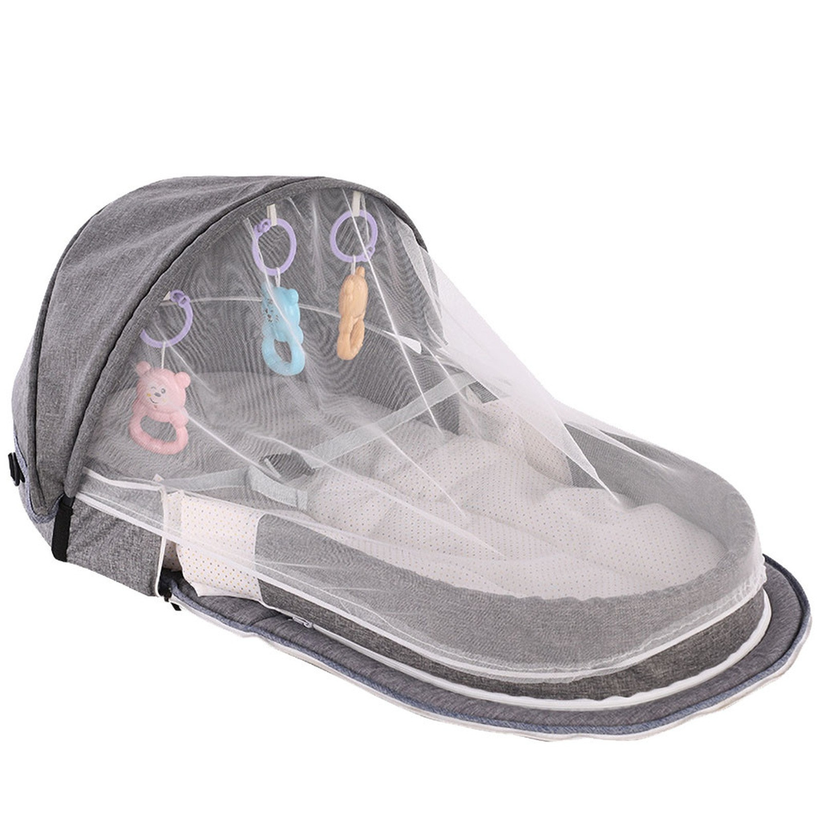 Baby Bed Folding Portable Baby - Baby Nursery Hamper recensione e prezzo