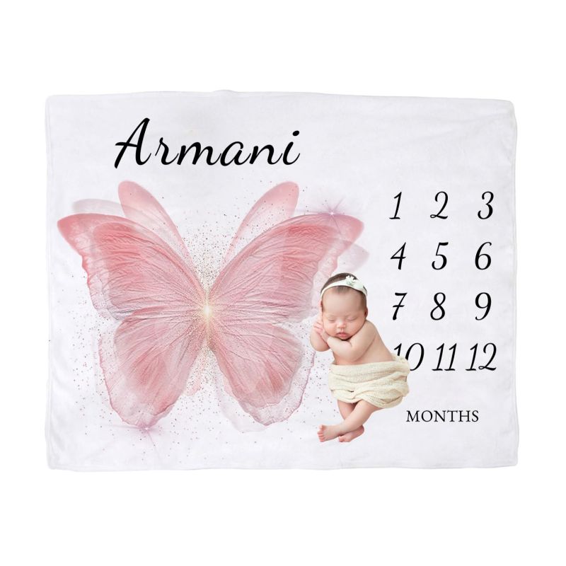 VIKAMA Pink Butterfly Baby Mil - Baby Nursery Pink recensione e prezzo