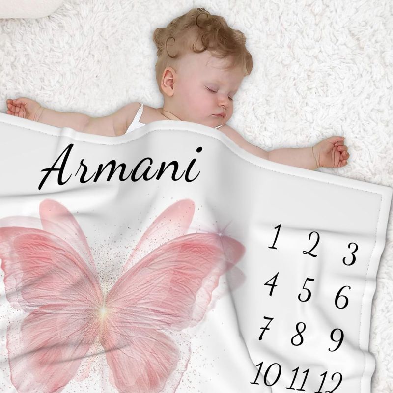 VIKAMA Pink Butterfly Baby Mil - Baby Nursery Pink recensione e prezzo