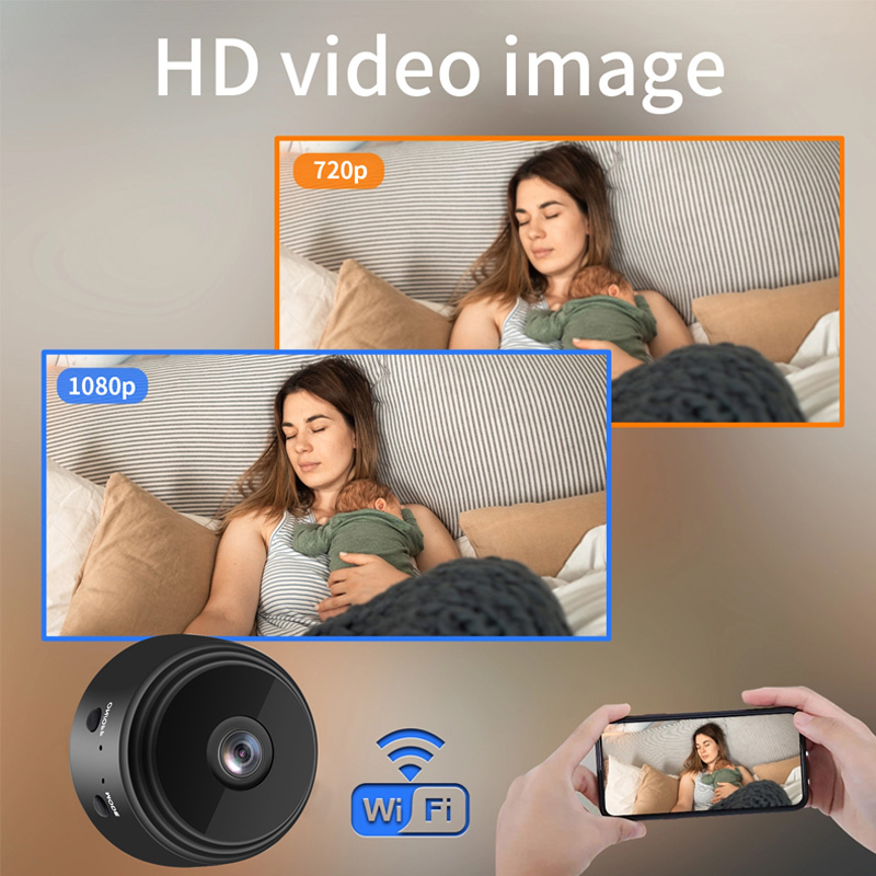1080P HD Mini WiFi Camera Baby - Baby Nursery Camera recensione e prezzo